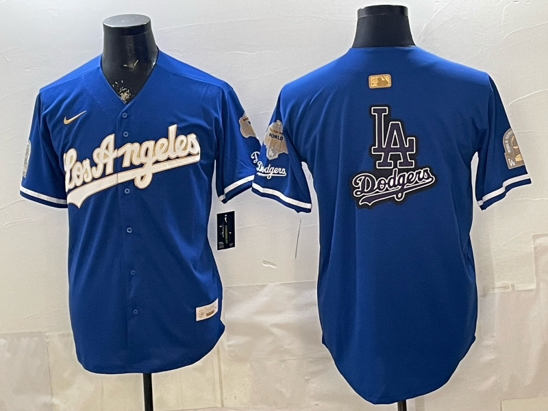 Men Los Angeles Dodgers blank blue Game 2026 Nike MLB Jersey 4014005->->MLB Jersey
